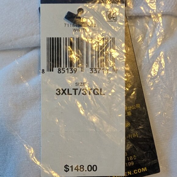 Polo Ralph Lauren Mens Pullover Hoodie White - 3XLT - Picture 4 of 4